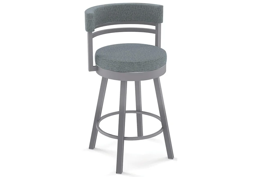 Urban 26" Counter Height Ronny Swivel Stool by Amisco at Esprit Decor Home Furnishings
